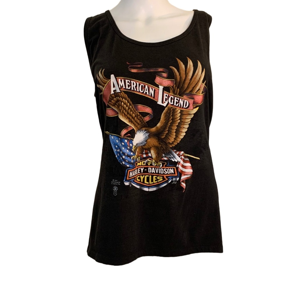 Harley Davidson vintage men’s tank top. Size medium - Picture 1 of 11